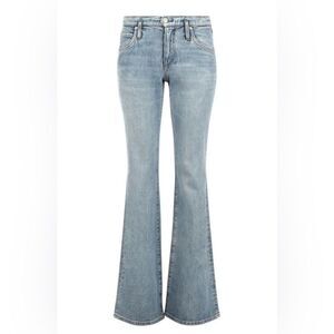AG Jeans x Daily Blue Peace wide leg flare Denim jeans 26 or 30 NWT